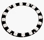 Moduł pierścień LED RGB 5050 WS2812B 16-bit