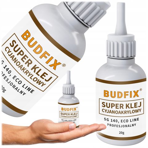 Klej cyjanoakrylowy Budfix SG140 20 g