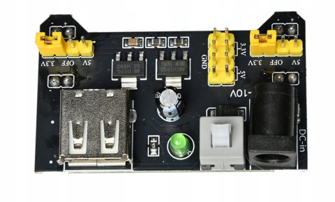 IMZ Moduł zasilania do płytki prototypowej stykowej 5V i 3.3V